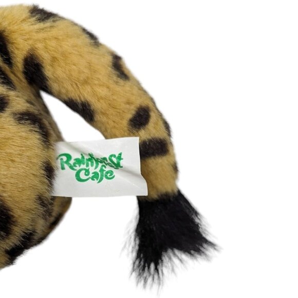 Rainforest Cafe Yellow Black Spotted Giraffe Plush Stuffed Animal Soft Toy 14" - Picture 5 of 9